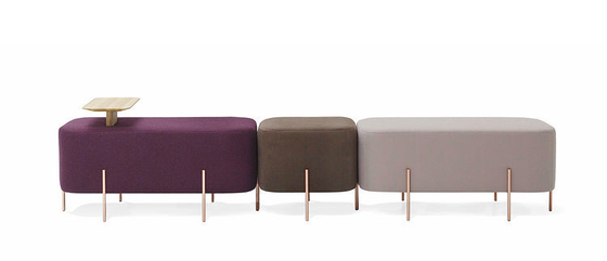 China Farbric Elephant Modern Upholstered Stools Small Wooden Italian Furniture supplier